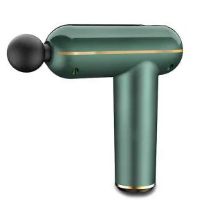 19x17.2x5.7cm green Portable fitness equipment fascia gun electric massage gun muscle relaxation massager AZ22645