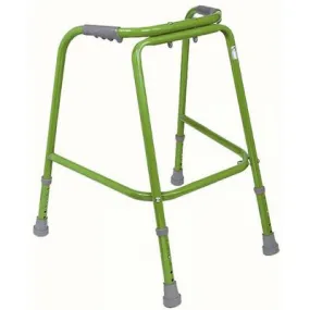 Adjustable Green Children's Walking Frame