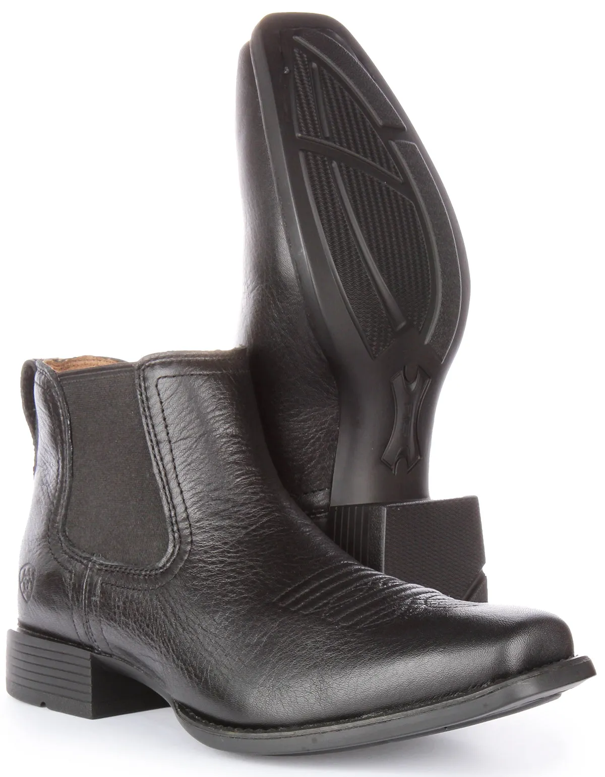 Ariat Booker Ultra Chelsea In Black For Men