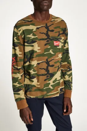 Banquet L/S Premium Tee - Camo