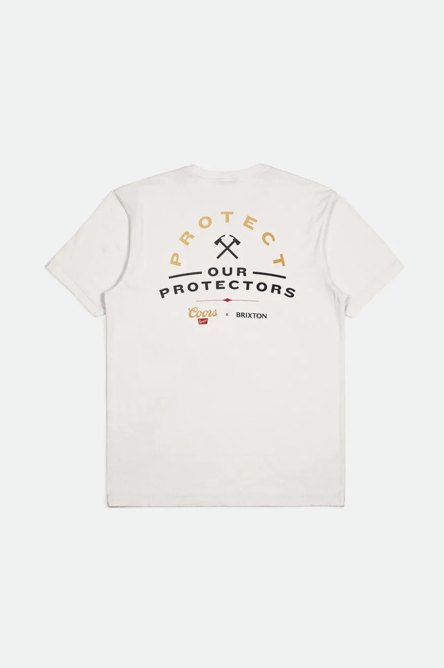 Coors Protector II S/S Tailored Tee - Off White