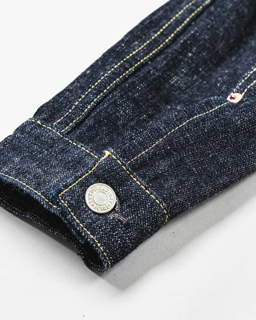 FOB Factory F2378 14oz Supima G3 Selvedge Denim Type II Jacket - Onewash