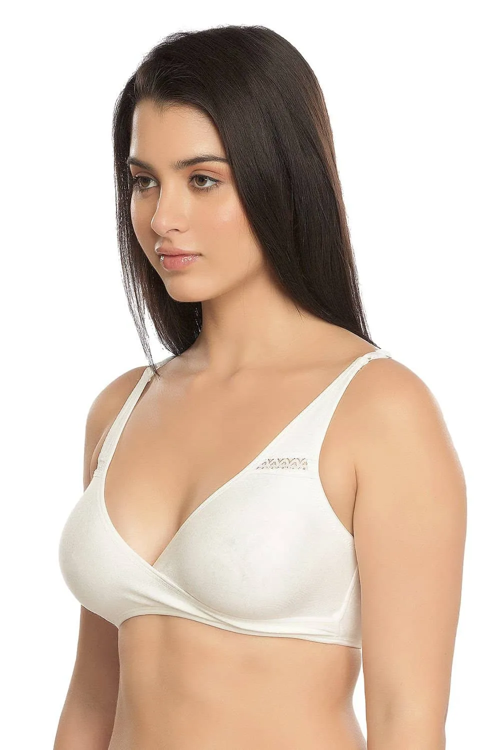 Organic Cotton Antimicrobial Sleeping/Feeding Bra Combo (Pack of 3)-IMB007E_7E_7G-