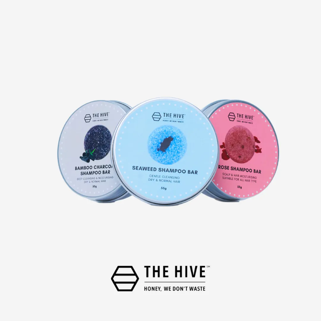 The Hive Seaweed Shampoo Bar (50g±)