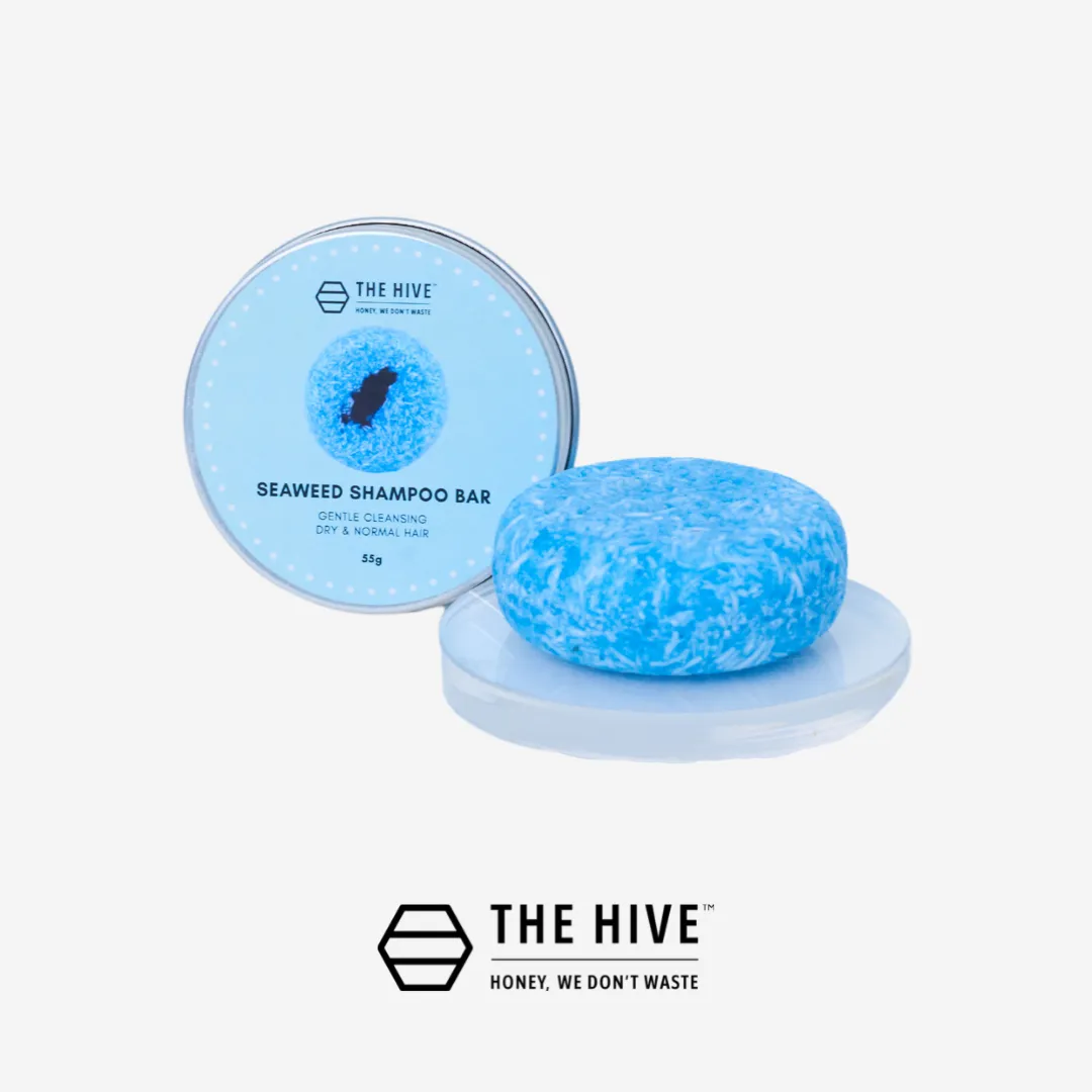 The Hive Seaweed Shampoo Bar (50g±)